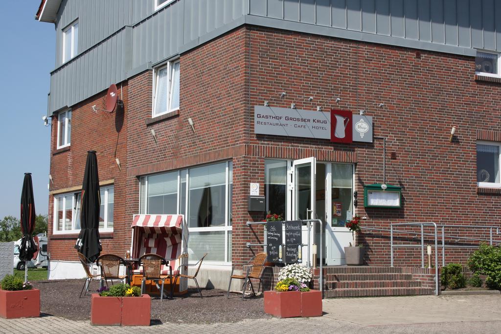 Gasthof Grosser Krug Norddeich (Norden) Exterior foto
